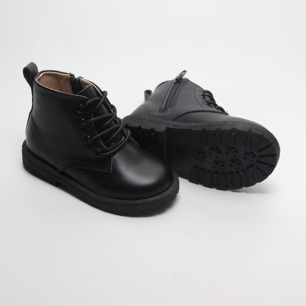 
                
                    Load image into Gallery viewer, Combat Boots - Black
                
            