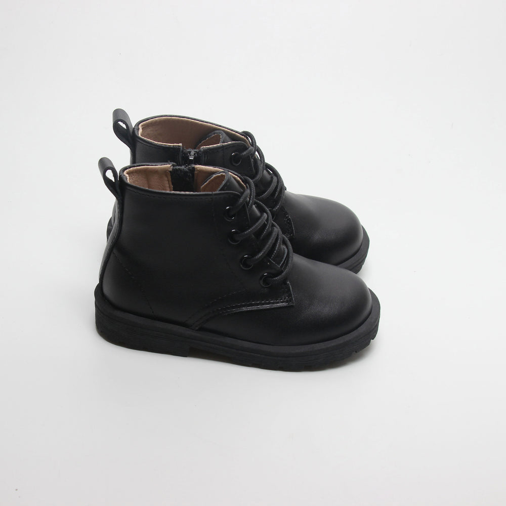 
                
                    Load image into Gallery viewer, Combat Boots - Black
                
            